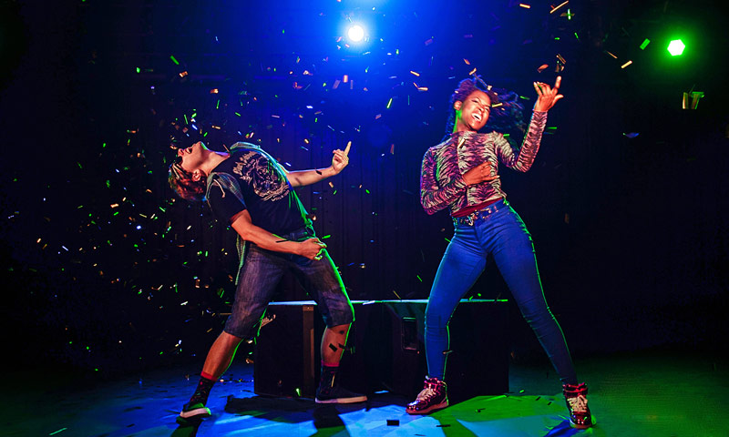 Review: Airness. An air guitar comedy whose wildly talented cast strikes a comedy chord | DC Theatre Scene