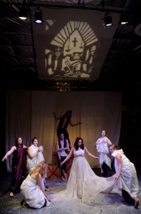 Voodoo Chalk Circle wedding